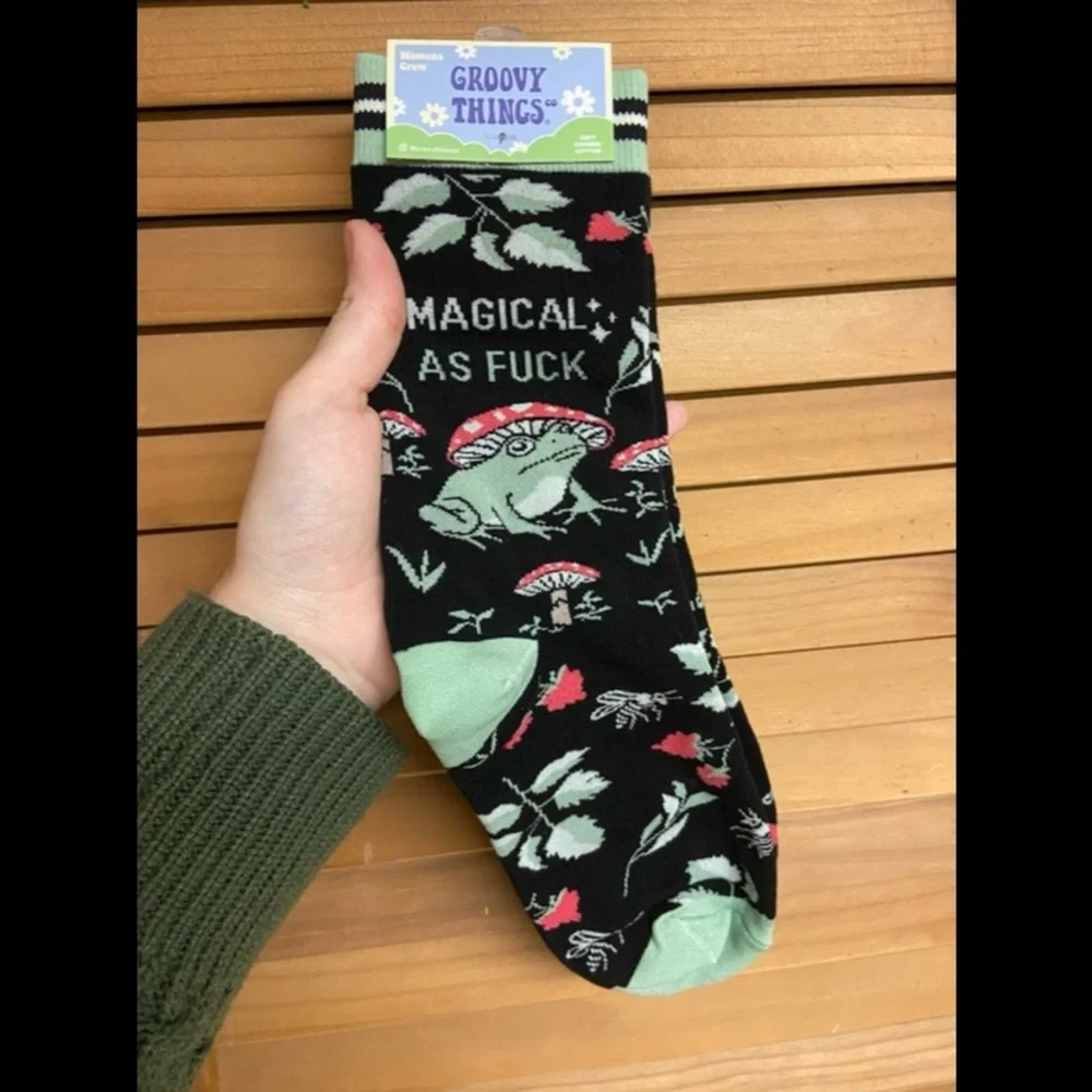 Magical As Fu€k Crew Socks